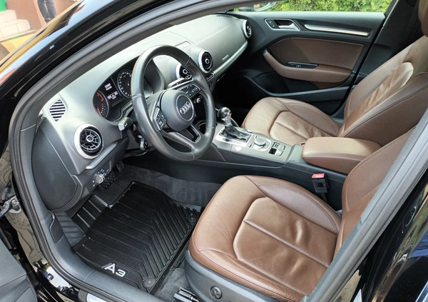 Audi A3 cena 74900 przebieg: 84046, rok produkcji 2017 z Piaski małe 172